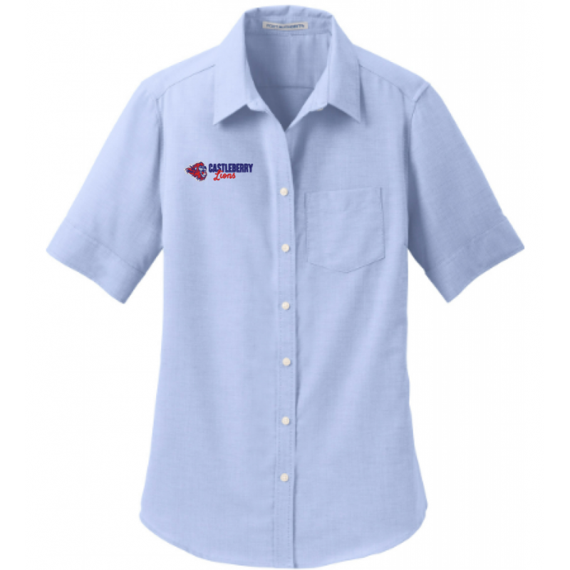 Women's Oxford Blue SS